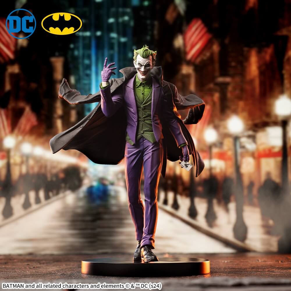 DC JOKER ACT/CUT PREMIUM FIGURE Japandco