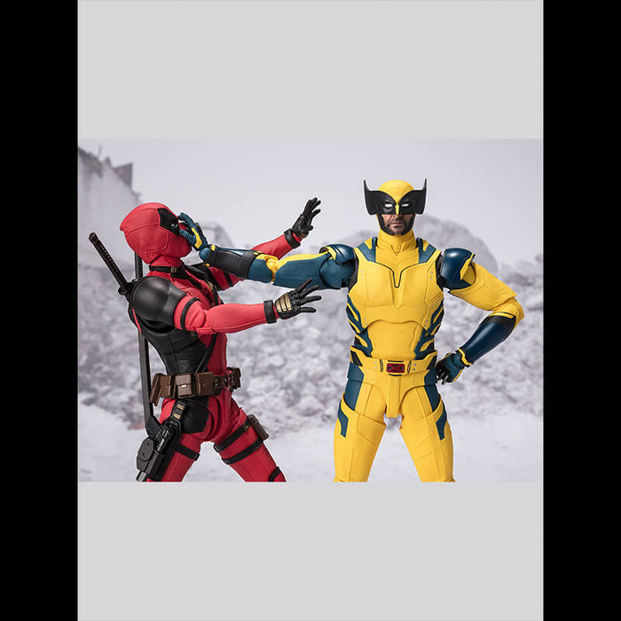 DEADPOOL & WOLVERINE - FIGURINE WOLVERINE SH FIGUARTS JAPANDCO 6