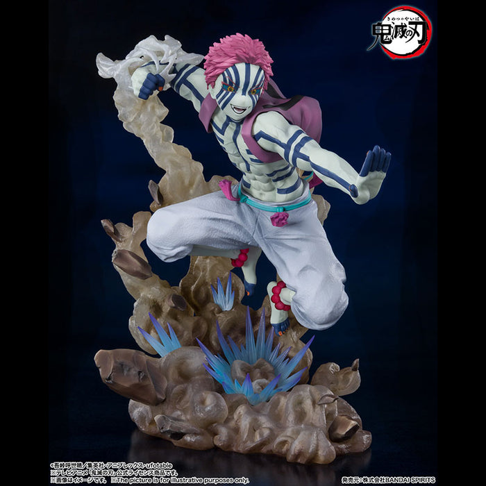 DEMON SLAYER - FIGURINE AKAZA FIGUARTS ZERO KIMETSU NO YAIBA JAPANDCO 1c