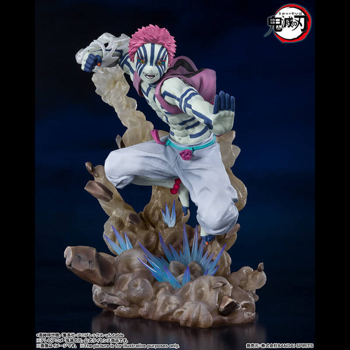 DEMON SLAYER - FIGURINE AKAZA FIGUARTS ZERO KIMETSU NO YAIBA JAPANDCO 3c