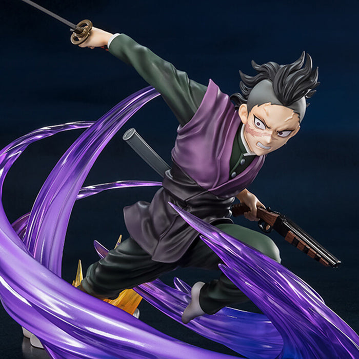 DEMON SLAYER - KIMETSU NO YAIBA - FIGURINE GENYA SHINAZUGAWA FIGUARTS ZERO JAPANDCO 3c