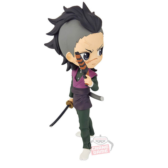 DEMON SLAYER - KIMETSU NO YAIBA - FIGURINE GENYA SHINAZUGAWA Q POSKET JAPANDCO 6c