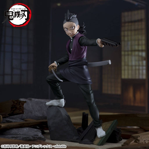 DEMON SLAYER - KIMETSU NO YAIBA - FIGURINE GENYA SHINAZUGAWA SWORDSMITH VILLAGE EDITION XROSS LINK JAPANDCO 1