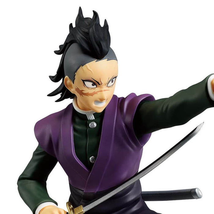 DEMON SLAYER - KIMETSU NO YAIBA - FIGURINE GENYA SHINAZUGAWA VIBRATION STARS JAPANDCO 2c