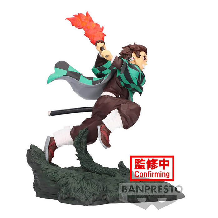 DEMON SLAYER - KIMETSU NO YAIBA - FIGURINE KAMADO TANJIRO COMBINATION BATTLE JAPANDCO 3