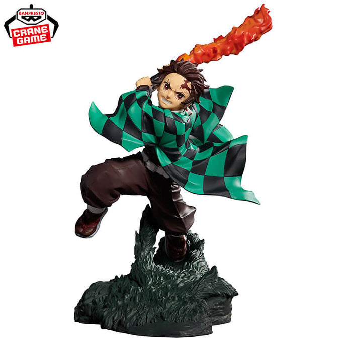 DEMON SLAYER - KIMETSU NO YAIBA - FIGURINE KAMADO TANJIRO COMBINATION BATTLE JAPANDCO 3c