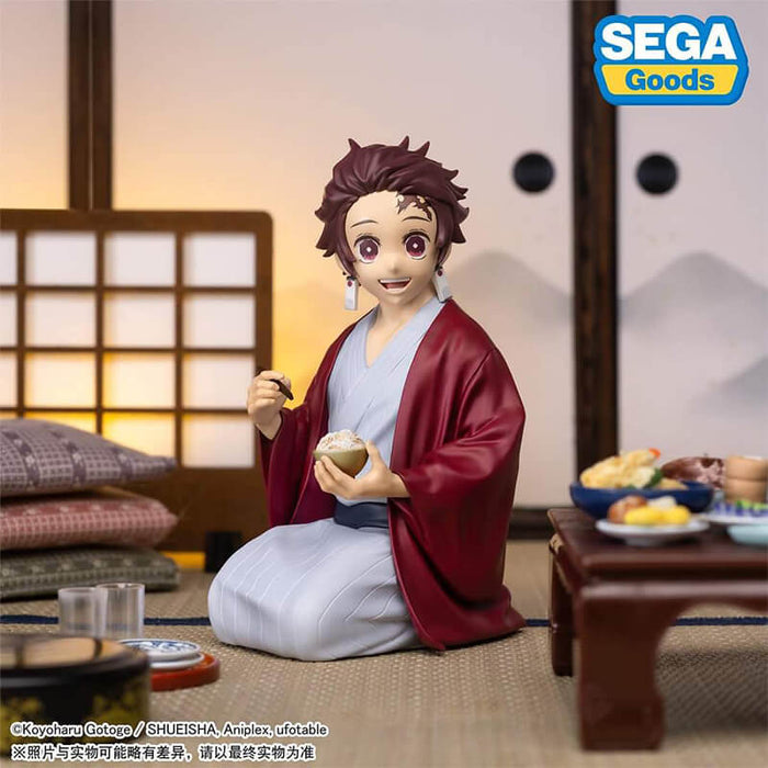 DEMON SLAYER - KIMETSU NO YAIBA - FIGURINE KAMADO TANJIRO SWORDSMITH VILLAGE PREMIUM CHOKONOSE JAPANDCO 1c