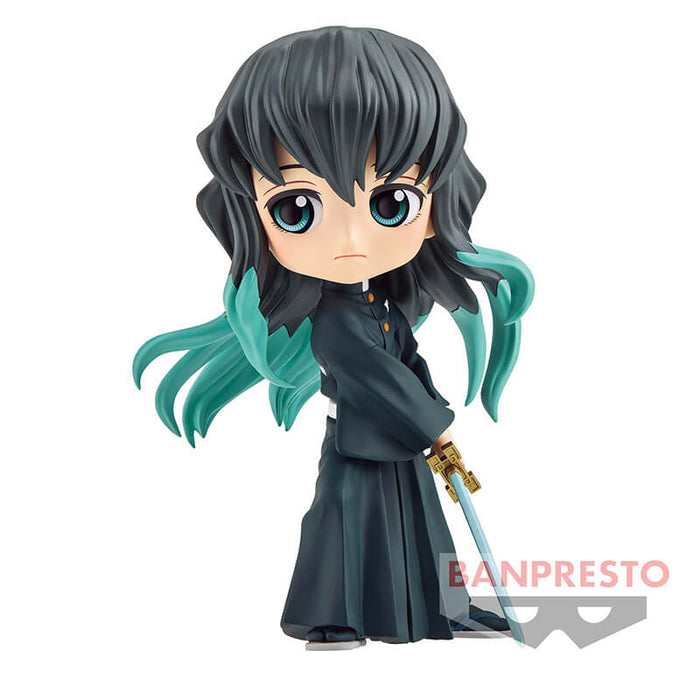 DEMON SLAYER - KIMETSU NO YAIBA - FIGURINE MUICHIRO TOKITO VOL.2 Q POSKET JAPANDCO 3c