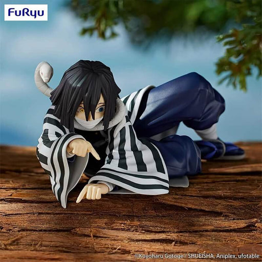 DEMON SLAYER - KIMETSU NO YAIBA - FIGURINE OBANAI IGURO NOODLE STOPPER JAPANDCO 2c