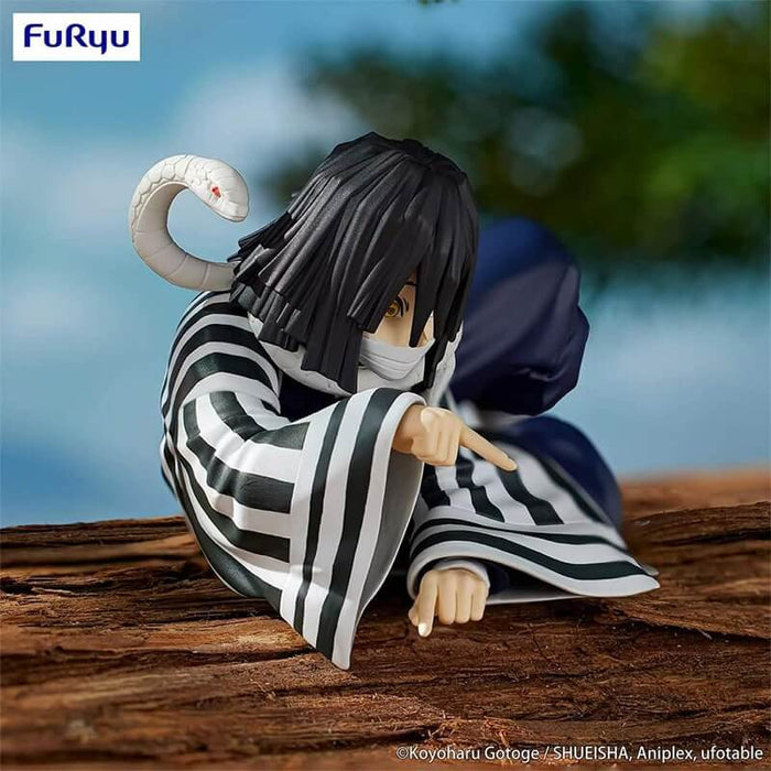 DEMON SLAYER - KIMETSU NO YAIBA - FIGURINE OBANAI IGURO NOODLE STOPPER JAPANDCO 3c