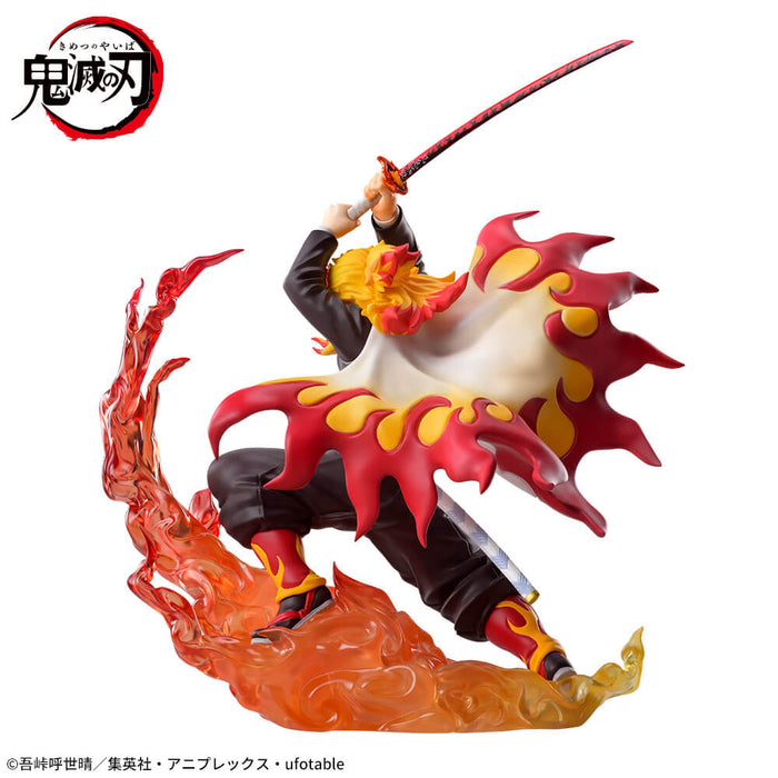 DEMON SLAYER - KIMETSU NO YAIBA - FIGURINE RENGOKU KYOJURO XROSS LINK JAPANDCO 5c