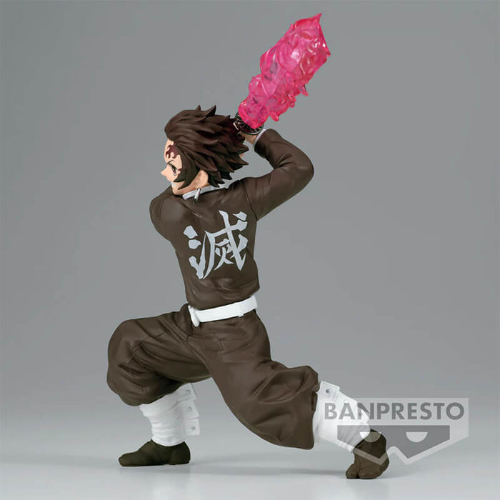 DEMON SLAYER - KIMETSU NO YAIBA - FIGURINE TANJIRO KAMADO II VIBRATION STARS JAPANDCO 3c