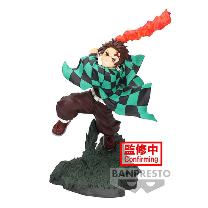 DEMON SLAYER - KIMETSU NO YAIBA - FIGURINES KAMADO TANJIRO & RUI COMBINATION BATTLE JAPANDCO 6