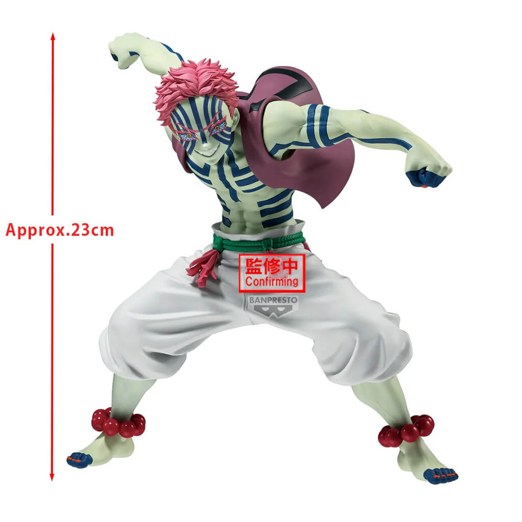 DEMON SLAYER - KIMETSU NO YAIBA - FIGURA AKAZA II GRANDISTA