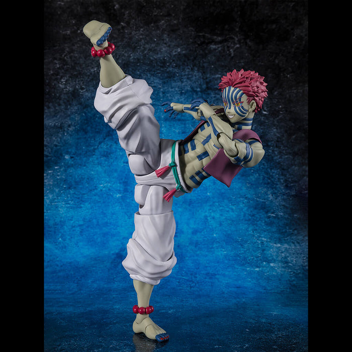 DEMON SLAYER - KIMETSU NO YAIBA - FIGURINE AKAZA SH FIGUARTS