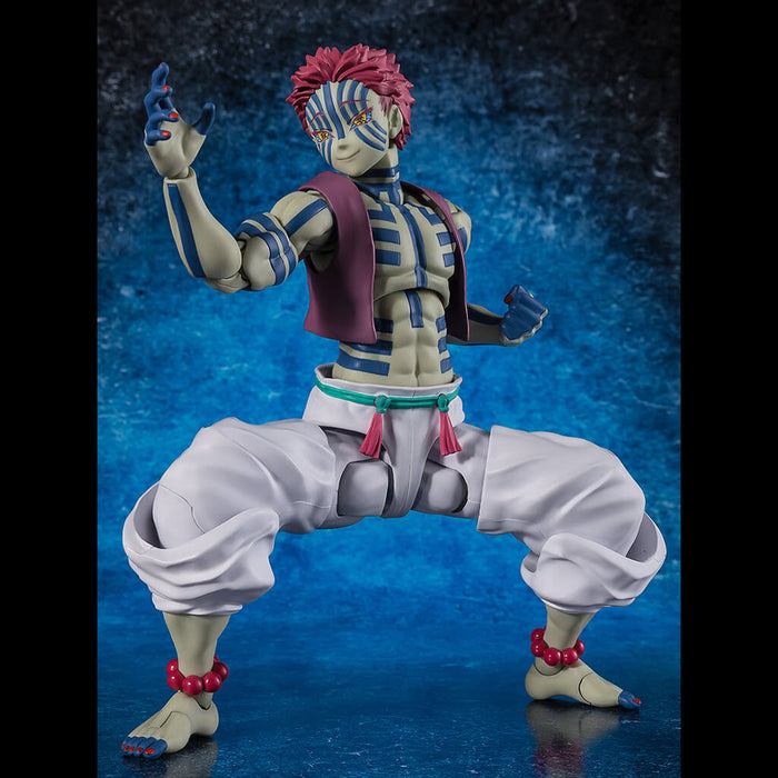 DEMON SLAYER - KIMETSU NO YAIBA - FIGURINE AKAZA SH FIGUARTS