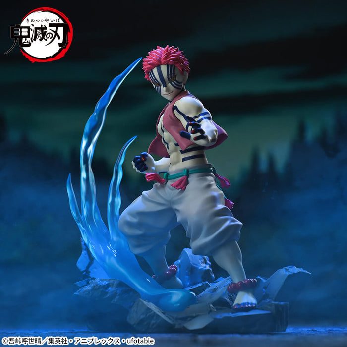 DEMON SLAYER - KIMETSU NO YAIBA - FIGURINE AKAZA XROSS LINK