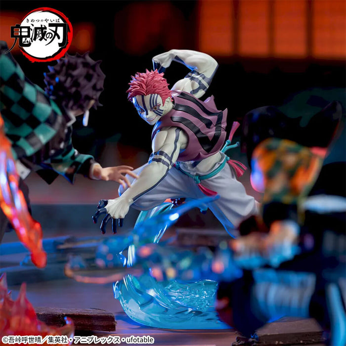 DEMON SLAYER - KIMETSU NO YAIBA - FIGURINE AKAZA (INFINITY CASTLE ARC) XROSS LINK