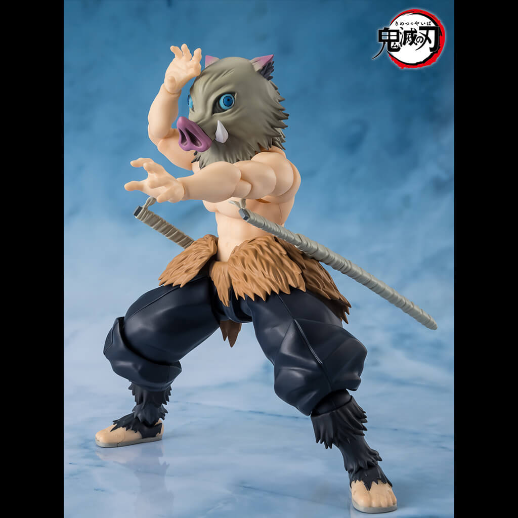 DEMON SLAYER - KIMETSU NO YAIBA - FIGURA INOSUKE HASHIBIRA SH FIGUARTS