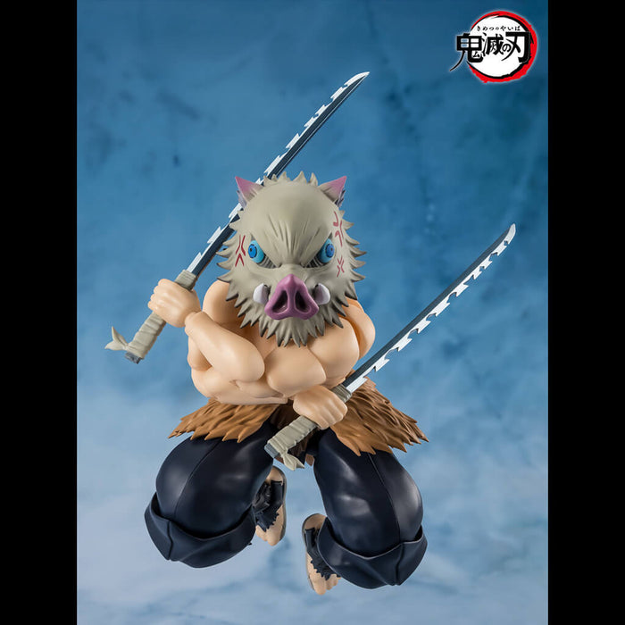 DEMON SLAYER - KIMETSU NO YAIBA - FIGURA INOSUKE HASHIBIRA SH FIGUARTS