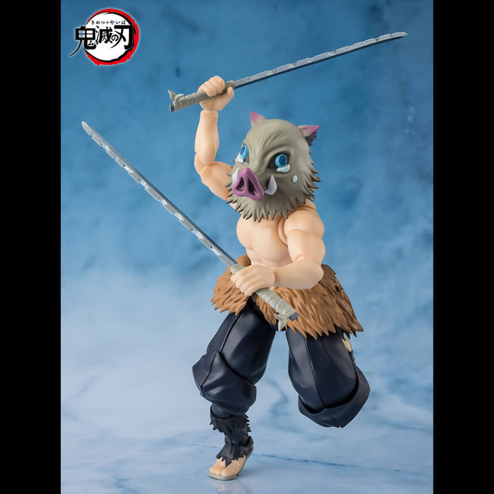 DEMON SLAYER - KIMETSU NO YAIBA - FIGURA INOSUKE HASHIBIRA SH FIGUARTS