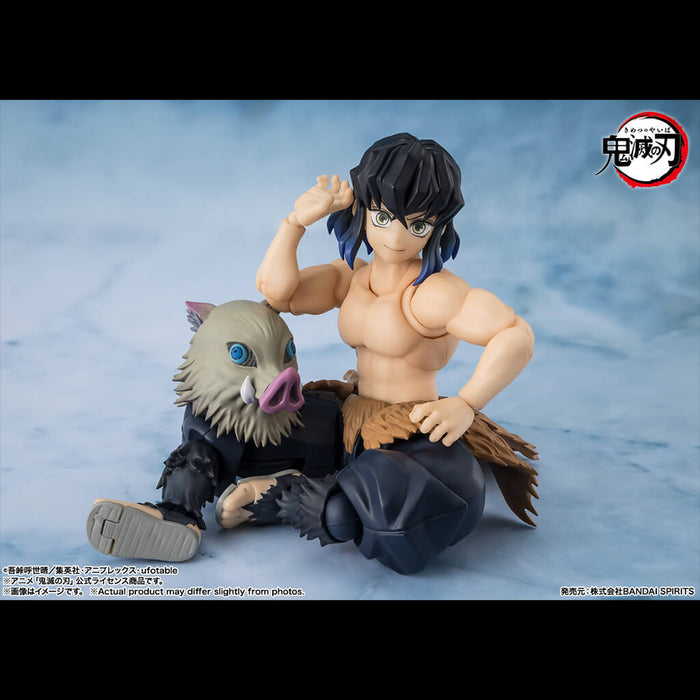 DEMON SLAYER - KIMETSU NO YAIBA - FIGURA INOSUKE HASHIBIRA SH FIGUARTS