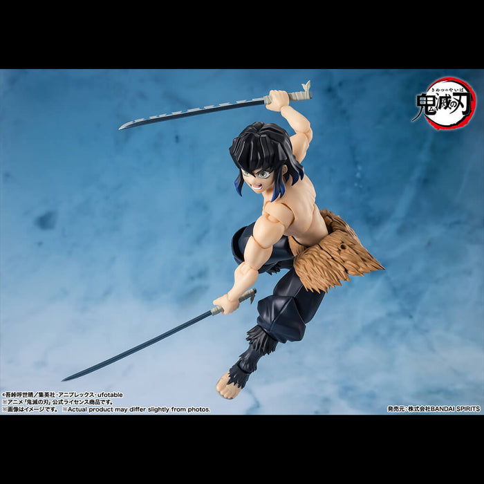 DEMON SLAYER - KIMETSU NO YAIBA - FIGURA INOSUKE HASHIBIRA SH FIGUARTS