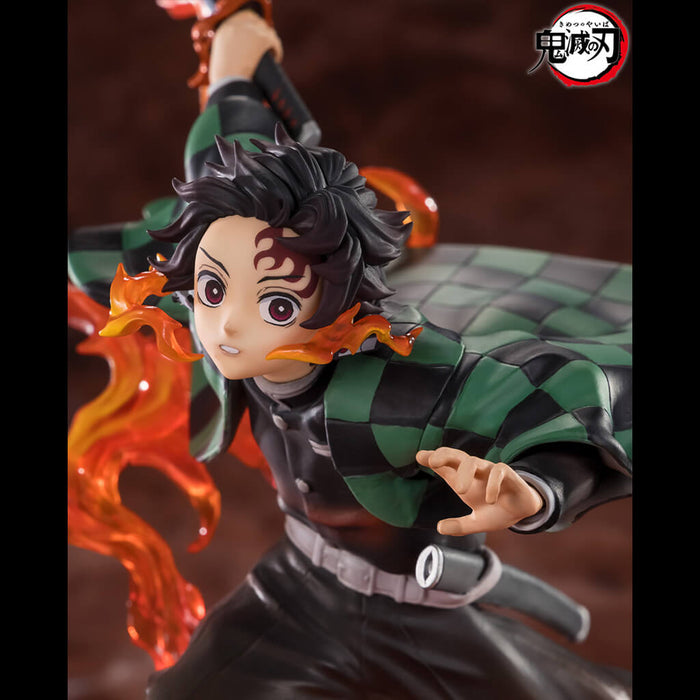 DEMON SLAYER - KIMETSU NO YAIBA - FIGURINE KAMADO TANJIRO (RENGOKU TSUBA VER.) FIGUARTS ZERO