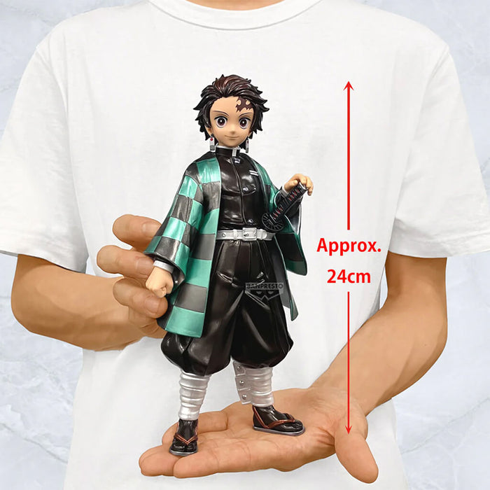 DEMON SLAYER - KIMETSU NO YAIBA - FIGURINE KAMADO TANJIRO (SPECIAL COLOR VER.) GRANDISTA