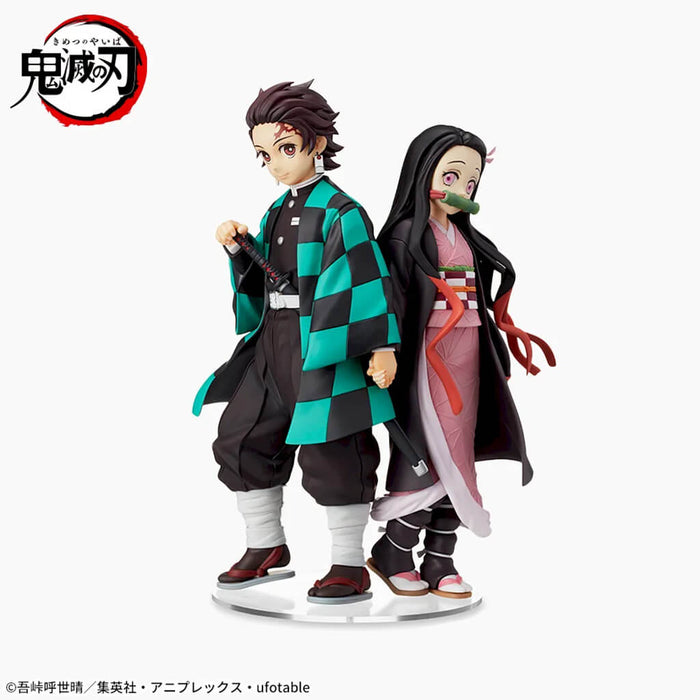 DEMON SLAYER - KIMETSU NO YAIBA - FIGURINE NEZUKO KAMADO (THE BOND BETWEEN SIBLINGS) SPM