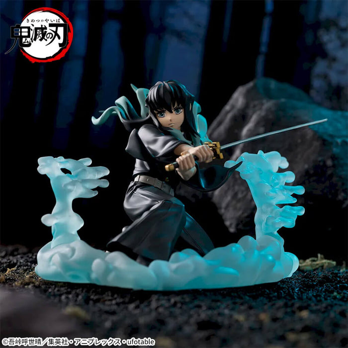 DEMON SLAYER - KIMETSU NO YAIBA - FIGURINE SANEMI, OBANAI & MUICHIRO (PILLAR TRAINING EDITION) XROSS LINK