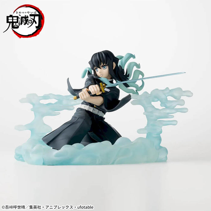 DEMON SLAYER - KIMETSU NO YAIBA - FIGURINE SANEMI, OBANAI & MUICHIRO (PILLAR TRAINING EDITION) XROSS LINK