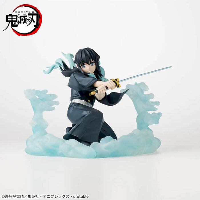 DEMON SLAYER - KIMETSU NO YAIBA - FIGURINE SANEMI, OBANAI & MUICHIRO (PILLAR TRAINING EDITION) XROSS LINK