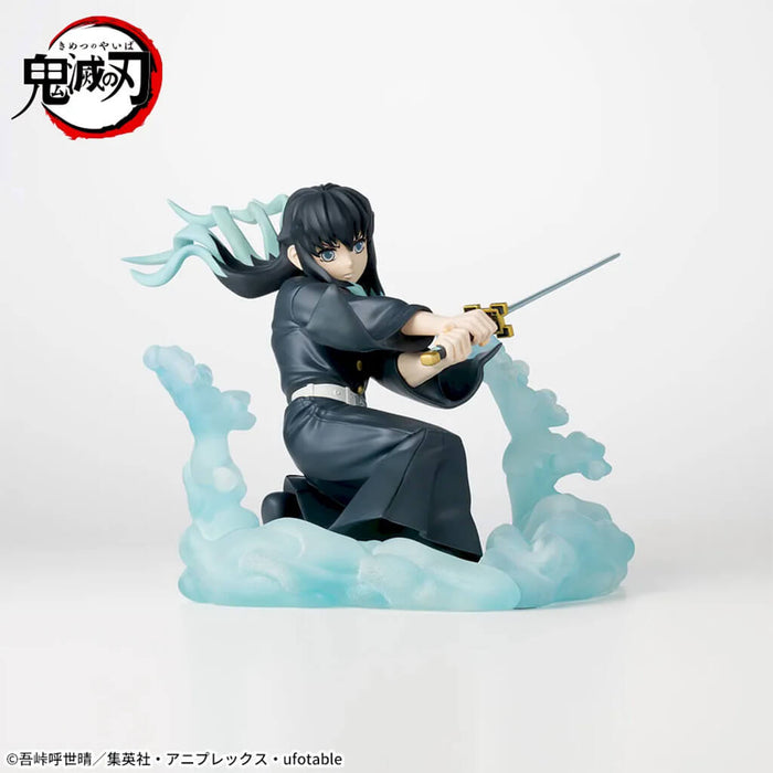 DEMON SLAYER - KIMETSU NO YAIBA - FIGURINE SANEMI, OBANAI & MUICHIRO (PILLAR TRAINING EDITION) XROSS LINK