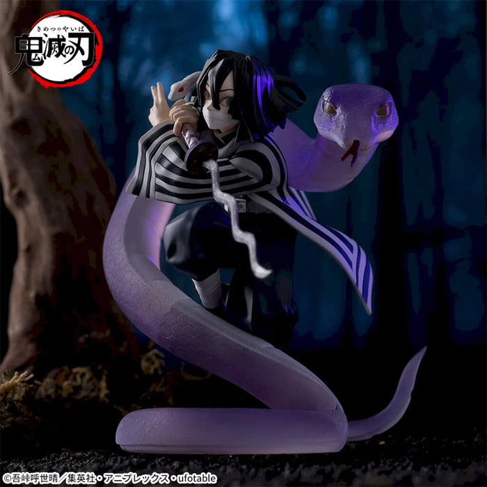 DEMON SLAYER - KIMETSU NO YAIBA - FIGURINE SANEMI, OBANAI & MUICHIRO (PILLAR TRAINING EDITION) XROSS LINK