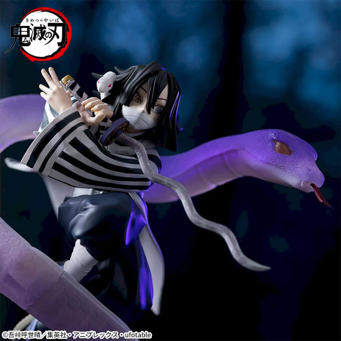 DEMON SLAYER - KIMETSU NO YAIBA - FIGURINE SANEMI, OBANAI & MUICHIRO (PILLAR TRAINING EDITION) XROSS LINK