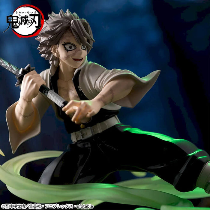 DEMON SLAYER - KIMETSU NO YAIBA - FIGURINE SANEMI, OBANAI & MUICHIRO (PILLAR TRAINING EDITION) XROSS LINK