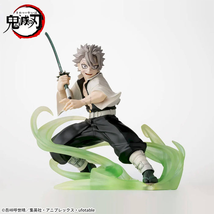 DEMON SLAYER - KIMETSU NO YAIBA - FIGURINE SANEMI, OBANAI & MUICHIRO (PILLAR TRAINING EDITION) XROSS LINK
