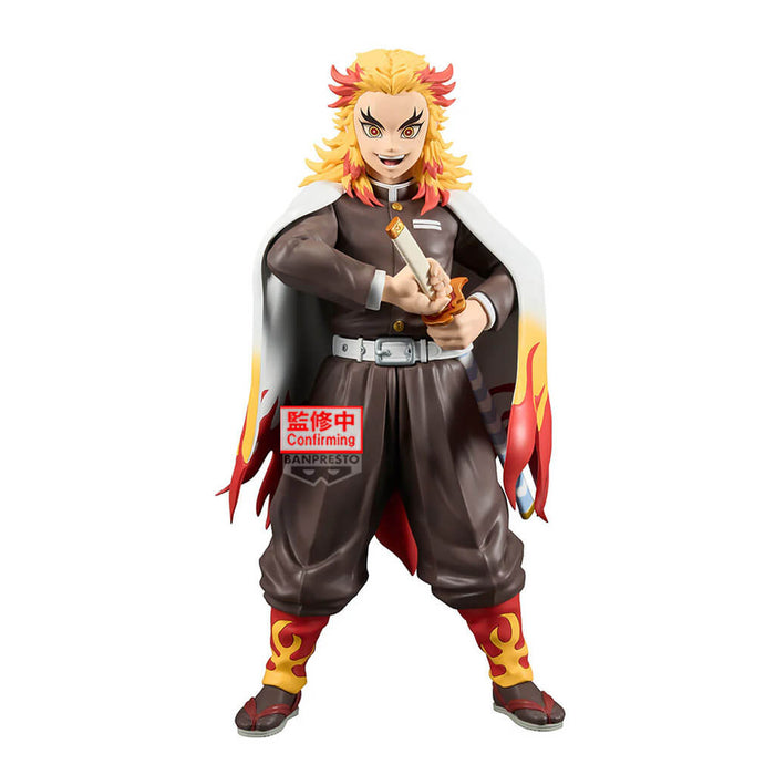 FIGURA GRANDISTA DE RENGOKU KYOJURO DEMON SLAYER - KIMETSU NO YAIBA