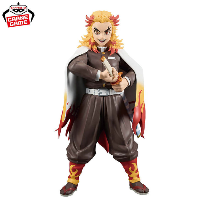 FIGURA GRANDISTA DE RENGOKU KYOJURO DEMON SLAYER - KIMETSU NO YAIBA