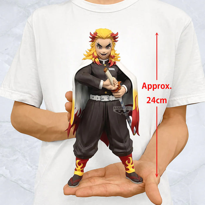 FIGURA GRANDISTA DE RENGOKU KYOJURO DEMON SLAYER - KIMETSU NO YAIBA