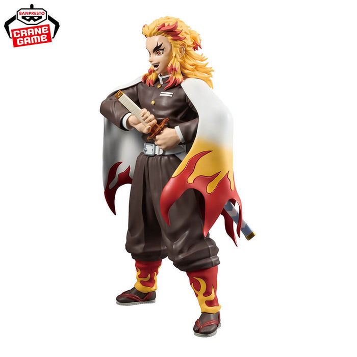 FIGURA GRANDISTA DE RENGOKU KYOJURO DEMON SLAYER - KIMETSU NO YAIBA