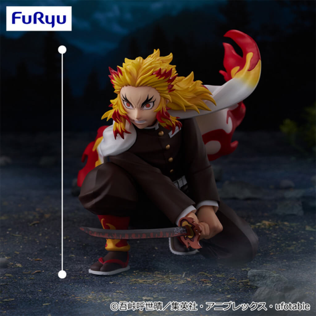 DEMON SLAYER - KIMETSU NO YAIBA - FIGURA RENGOKU KYOJURO (BATTLE VER.) NOODLE STOPPER