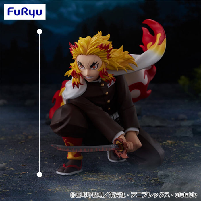 DEMON SLAYER - KIMETSU NO YAIBA - FIGURA RENGOKU KYOJURO (BATTLE VER.) TAPÓN DE NOODLE