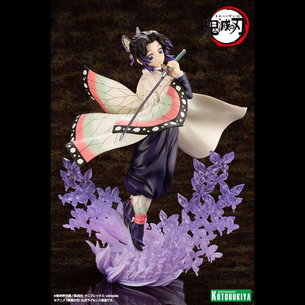 DEMON SLAYER - KIMETSU NO YAIBA - FIGURA SHINOBU KOCHO ARTFXJ