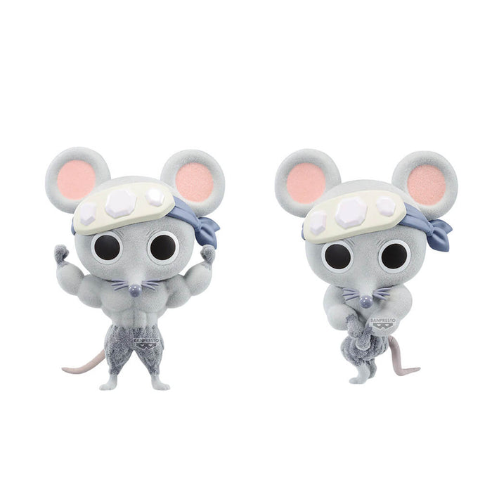 DEMON SLAYER - KIMETSU NO YAIBA - FIGURAS MUKIMUKI NEZUMI FLUFFY PUFFY