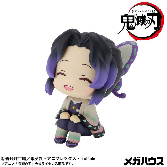 DEMON SLAYER - KIMETSU NO YAIBA - FIGURAS SHINOBU KOCHO (VERSIÓN SONRISA) Y DOMA EDICIÓN LIMITADA MIRAR HACIA ARRIBA