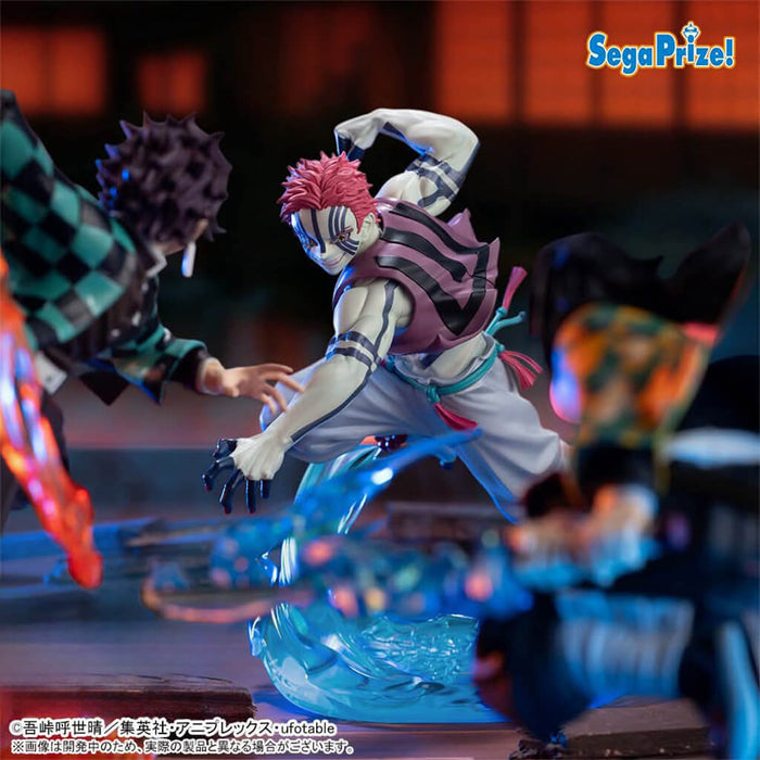 DEMON SLAYER - KIMETSU NO YAIBA - FIGURINES TANJIRO & GIYU & AKAZA (INFINITY CASTLE ARC) XROSS LINK