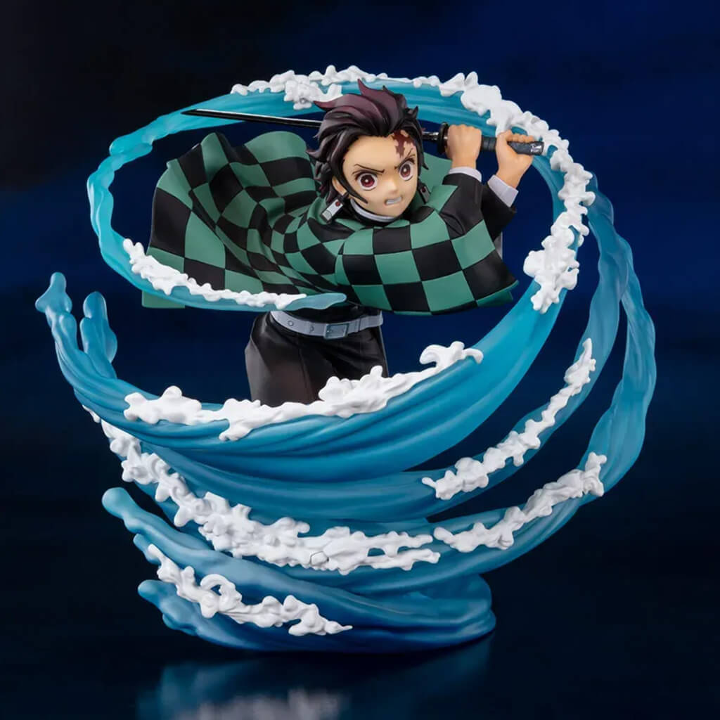 DEMON SLAYER - KIMETSU NO YAIBA - FIGURA TANJIRO KAMADO (WATER BREATHING) FIGUARTS ZERO