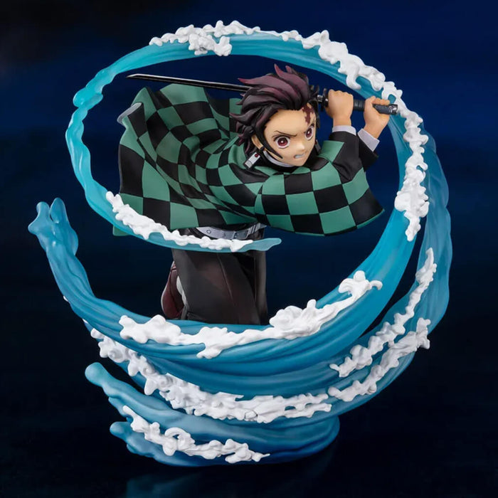 DEMON SLAYER - KIMETSU NO YAIBA - FIGURA TANJIRO KAMADO (WATER BREATHING) FIGUARTS ZERO